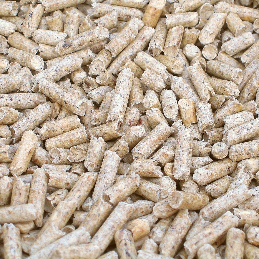 Sawdust pellets